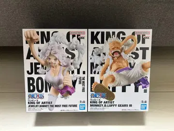 원피스 KING OF ARTIST 루피 & 보니 피규어 2종 세트