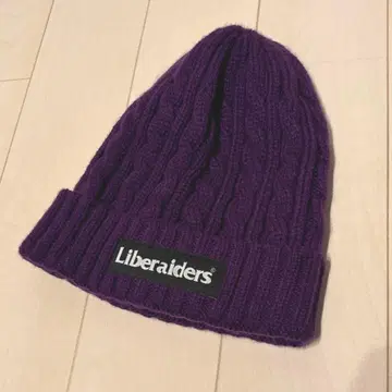 배송비 포함 Liberaders 케이블 니트 모자 리베레이더스 울