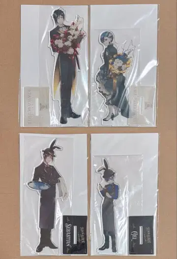 블랙 집사 빅 아크릴 스탠드 시엘 세바스찬