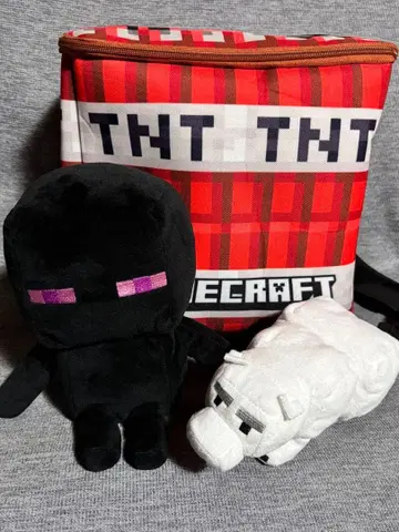 Minecraft 엔더맨 봉제 인형 마인크래프트 백팩 세트