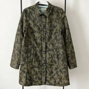 까스텔바작 카모 패턴 코트 사이즈 38