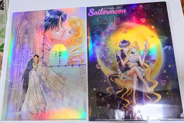 세일러문 카페 클리어 파일 2장 키 비주얼 세일러문