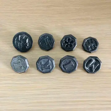 [ 미사용 ] 일삼주조소 베이 고마 세트 주철 주물