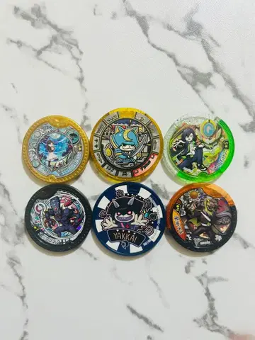 요괴워치 메달 6개 세트