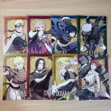 NARUTO 애니메이트 페어 혜택 엽서 컴프 나루토 인전 모험담