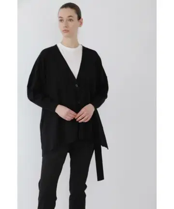 ADORE 어도어 벨트 가디건 블랙
