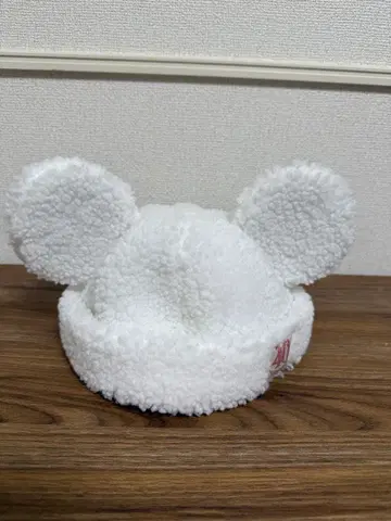 미키 귀 달린 화이트 캡 40주년 기념