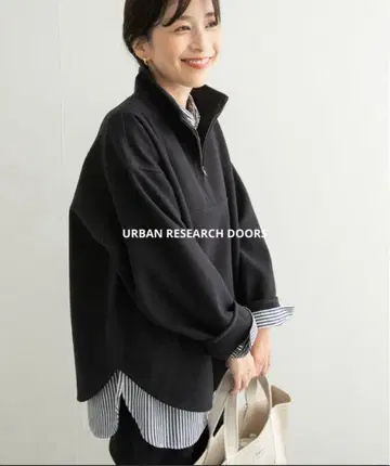 어반 리서치 도어스 add fabrics 하프 ZIP 풀오버