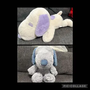 스누피 봉제 인형 세트