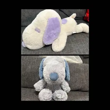 스누피 봉제 인형 세트