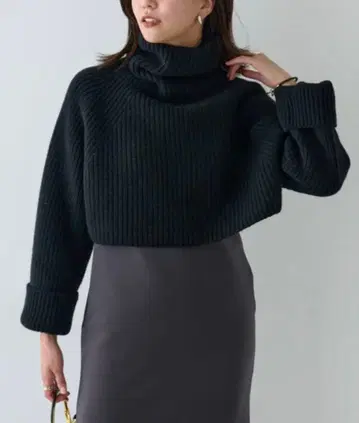 gallardagalante 숏 터틀 니트