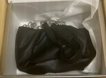 GIDEAL 블랙 체인 숄더백 F 사이즈