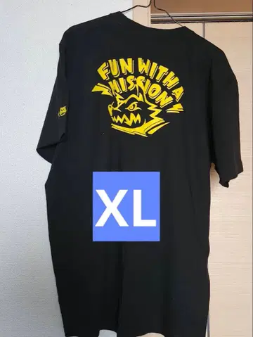 맨 위드 어 미션 티셔츠 fun XL