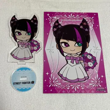 스트리트 파이터 6 프린세스 카페 아크릴 스탠드 엽서 쥴리