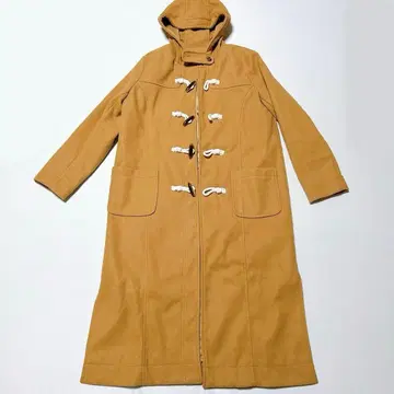 새상품 하그무 카멜 롱 더플 코트 M