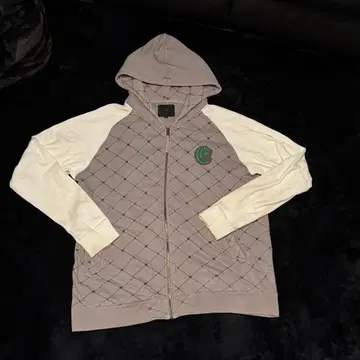 ETBX 퀼팅 후드티 XL 그레이