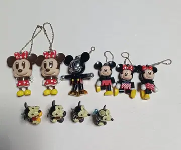 미키 미니 키링 입상 세트