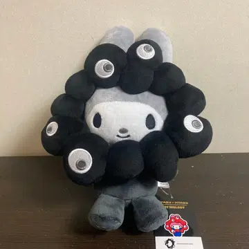 산리오 미야쿠미야쿠 변신 봉제 인형 (M) 블랙 마이멜로디
