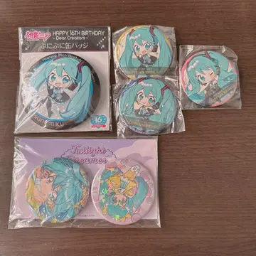 하츠네 미쿠 16th  캔뱃지 캔 배지 나탈리 스토어 매지컬 미라이