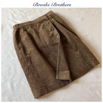 빈티지 브룩스브라더스 네프 코듀로이 랩 스커트