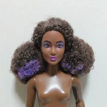 바비 블랙 aa 바비 커비 통통 인형