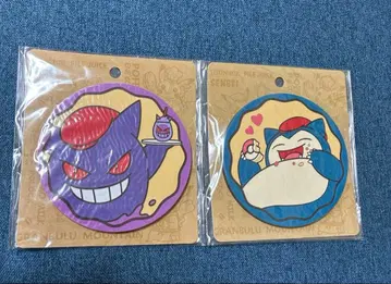 새상품 포켓몬 카페 한정판 카비곤 겐가 코스터