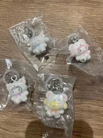 산리오 메지루시 액세서리 포근포근 스노우