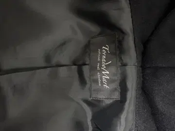 토네이도 마트 블랙 후드 부착 자켓