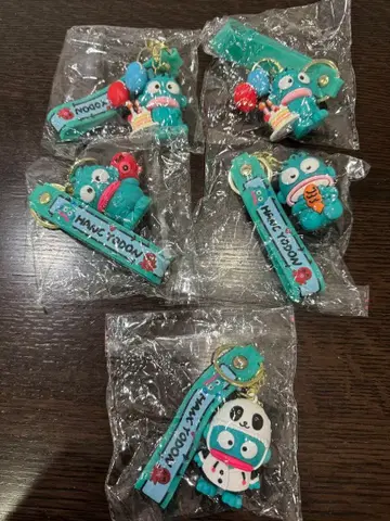 Hang Yodon 실리콘 키링 5개 세트