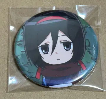 진격의 거인 중학교 캔뱃지 미카사 진격의 거인