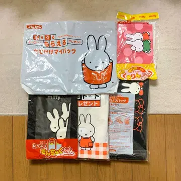 후지빵 미피 토트백 5세트