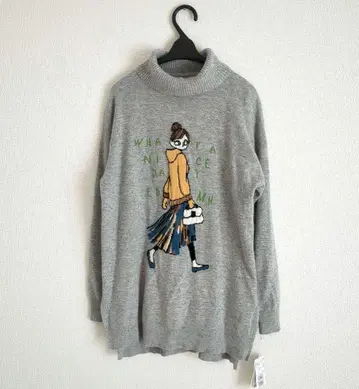 새상품 엔리코 도마니 미스 에디 컬렉션 터틀넥 스웨터