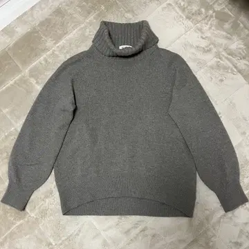 Spick & Span 캐시미어 울 터틀 풀오버 니트