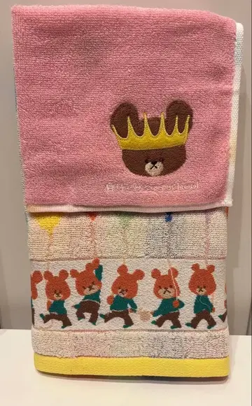 [ 새상품 미사용품 ] 곰돌이 타월 2장 세트