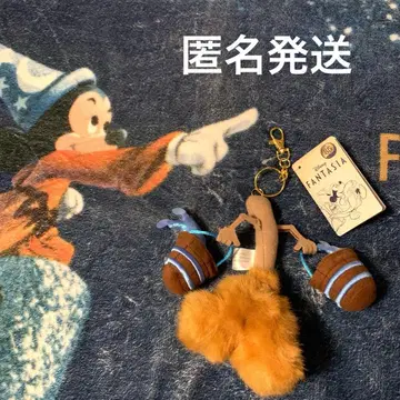 판타지아 빗자루 봉제 인형 키링