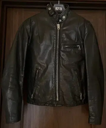 Schott 가죽 싱글 라이더 여성용 사이즈 6