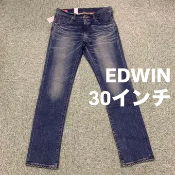 [ 1점 한정 ] 청바지 ( 30인치 ) EDWIN 다크 블루 익명 배송