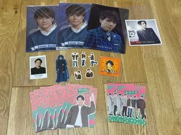 A.B.C-Z 고세이 코이치 클리어 파일 카드 씰 메모 특전