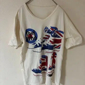 더 후 V넥 티셔츠 컨버스