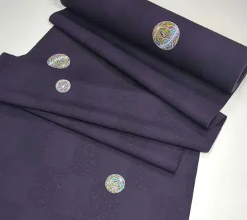 옷감 미재단 보라색 테마리 패턴 코몬 폴리에스테르