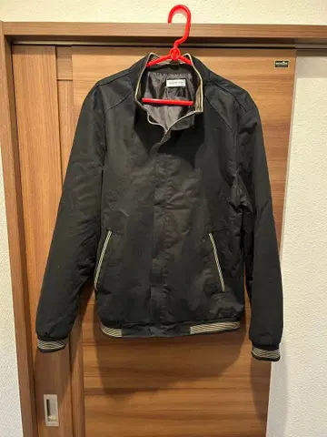 aspersio 블랙 스탠드 카라 자켓