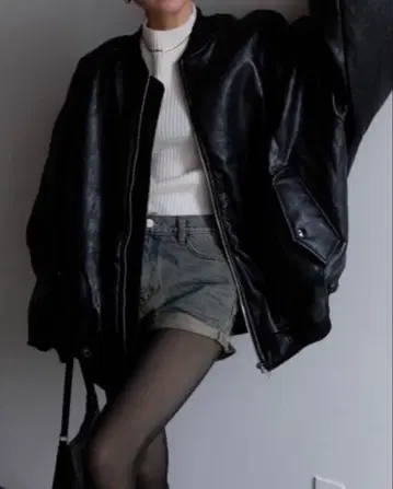 FELIM FAKE LEATHER MA-1