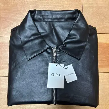 GRL 가죽 재킷