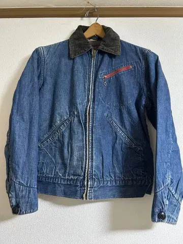 최고급 60s 스토어 브랜드 데님 워크 자켓