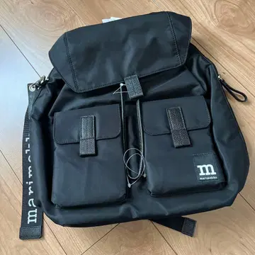 새상품 마리메꼬 Everything Backpack L 블랙 백팩