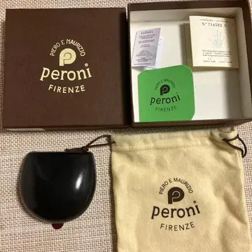 [레어템] peroni 페로니 코인 케이스 동전 지갑 네이비/레드 콤비