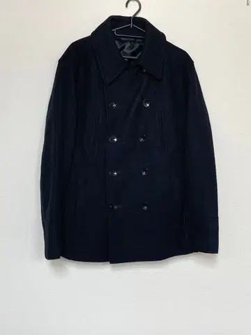 BOYCOTT 네이비 피 코트 41