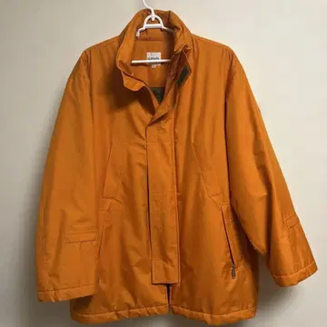 [컨디션 최상] SUPERIOR 오렌지 스텐카라 코트 퀼팅 라이닝