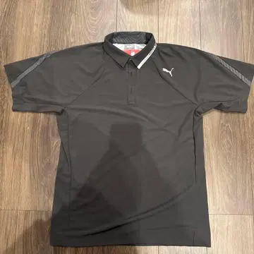 PUMA FOREVER FASTER 피케 셔츠 블랙