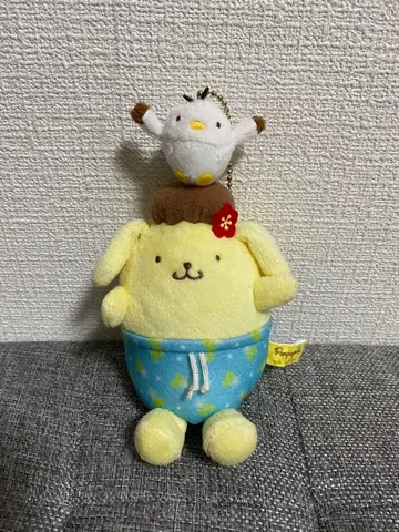 [ 초레어! ] 미사용 산리오 폼폼푸딩 카페 마스코트 시럽